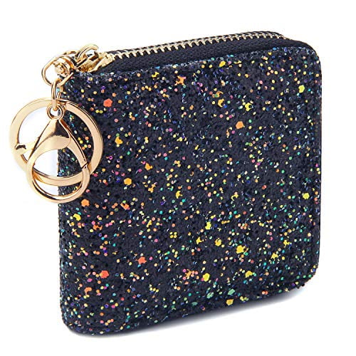 Womens Wallet Sequins Snap Coin Purse Bags Shiny Gift Ladies Mini Handbag Hot
